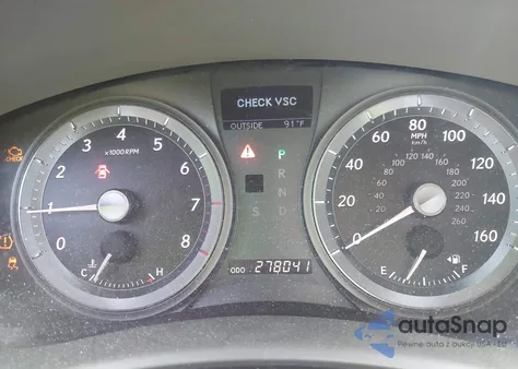 2007 Lexus Es 350 from USA, damaged, VIN JTHBJ46G572005323